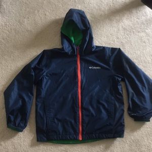 Boys Reversible Columbia Hooded Jacket